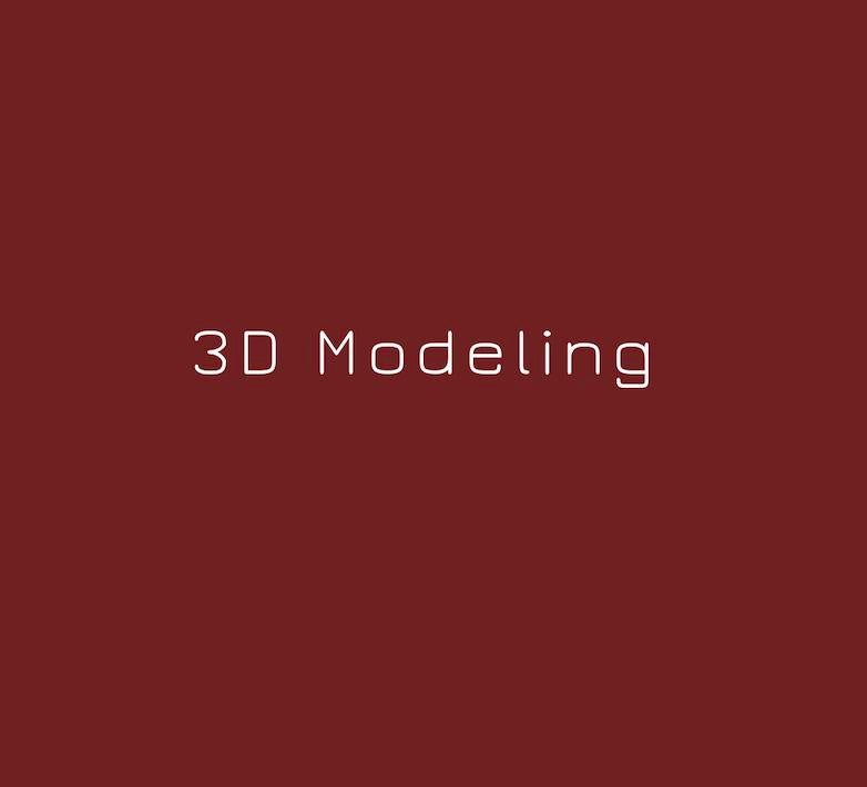 3D Modeling Services